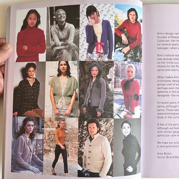 Vintage Designs & Hearfelt Kim Hargreaves Knitting Books Cottagecore Whimsigoth - Picture 4 of 13